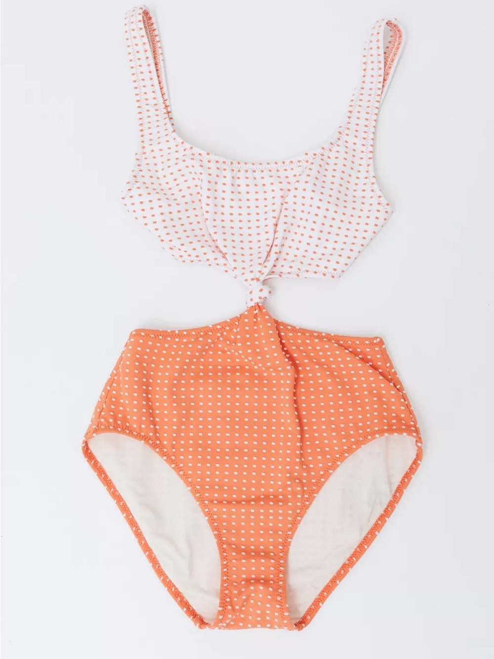 SOLID & STRIPED Bailey in Baby Dot Marshmallow
